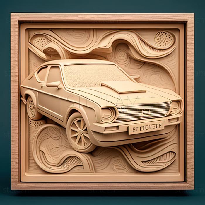 3D модель Форд Таунус (STL)